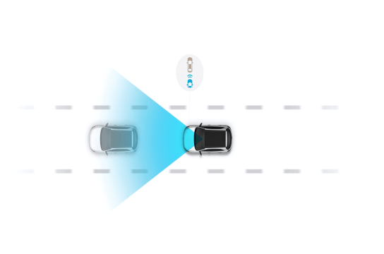 Alerte de risque de collision frontale